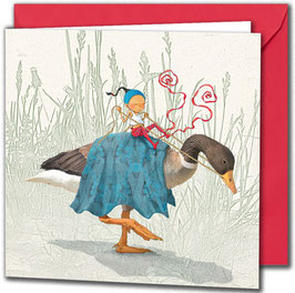 Carte postale "Hue canard !".