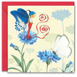 Carte postale - Papillonnage