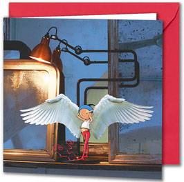 Carte postale "Le petit ange".