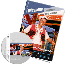 Motorradtour durch Albanien | SET | DVD + GPS-Daten + gedruckte Tourstory