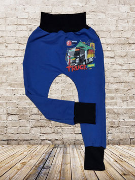 Pumphose Gr. 122 blau Truck