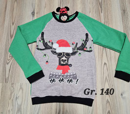 Pullover Gr. 140 Ho ho ho