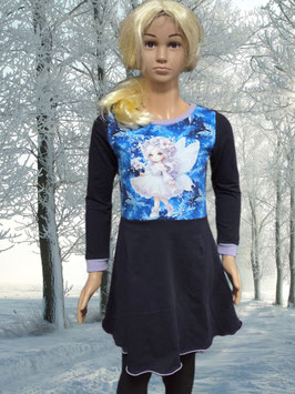 Kleid Gr. 122 dunkelblau/ Mädchen