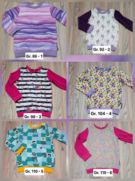 Mädchen Pullover Abverkauf Gr. 86 - 92 - 110 -116 -140
