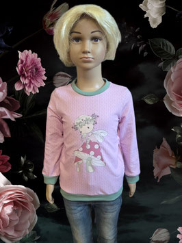 Pullover Gr. 98 Mädchen/Pilz Bügelbild