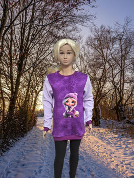 Pullover Gr. 146 flieder/lila Mädchen