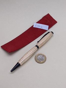 193. Oak wood hand-turned pen. What a nice pressie.