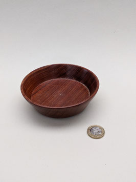 187. Very sweet, petite mahogany bowl