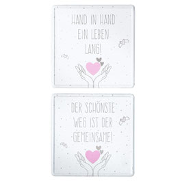 Schild quadratisch