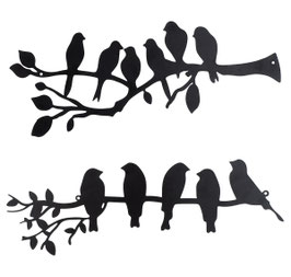 Wandrelief "Vogelparade"