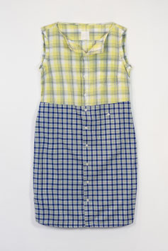 HEMDKLEID Lemon- Check *M*