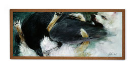 Kunstdruck mit Holzrahmen