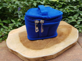 Opbergtasje etherische olieflesjes (Blauw)