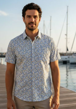BRAX Style Zitrone/Kirsche Ultralight Shirt Hemd 74-0034 16 und 84