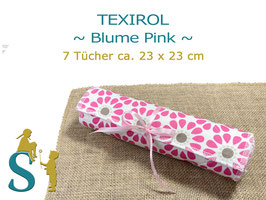 Texirol ~Blume Pink~ Textile Küchenrolle