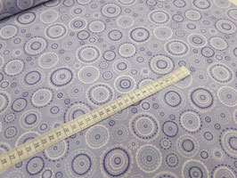 Stoff Tweet Together ~Flieder Kringel~ 112 cm breit Meterware Baumwolle