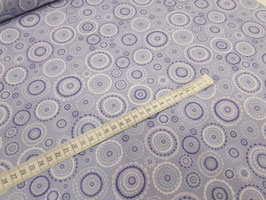 Stoff Tweet Together ~Flieder Kringel~ 112 cm breit Meterware Baumwolle