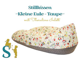 Stillkissen ~Kleine Eule - Taupe~