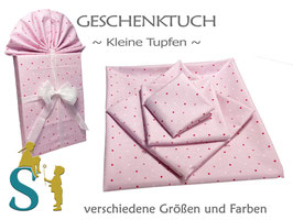 Geschenktuch ~Kleine Tupfen~