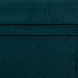 Samt/Velvet uni - petrol