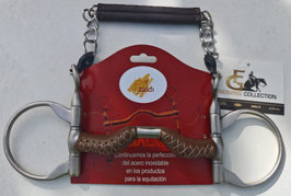 BOCADO GOYOAGA REINNING INOX CUERO DG25571224M 13.5cm