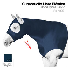 CUBRECUELLO LICRA ELÁSTICA AZUL