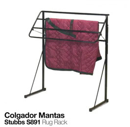 COLGADOR PARA MANTAS STUBBS S891 NEGRO
