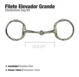 FILETE ELEVADOR INOX GRANDE 212611 12.5cm