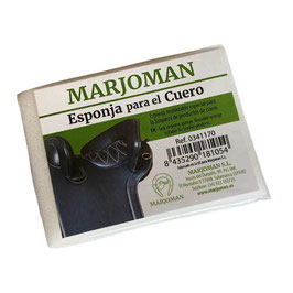 ESPONJA PARA EL CUERO MARJOMAN 10CMX7,5CM X 4 CM