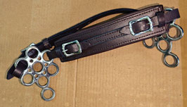 BOCADO HACKAMORE ROSETA B17 CUERO