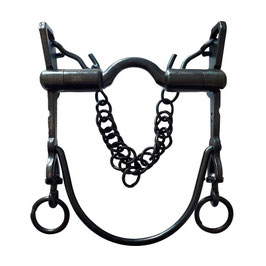 BOCADO VAQUERO PAVONADO LIMONCILLOS EMBOCADURA SUAVE CURVA