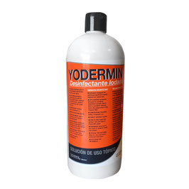 ZALDI DESINFECTANTE YODADO YODERMIN 1 litro