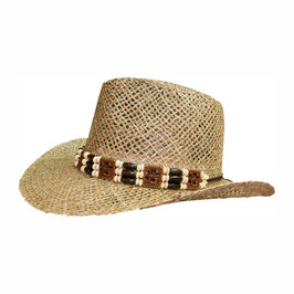GORRO SOMBRERO AUSTRALIANO CORDONCILLO Nº421 BEIGE