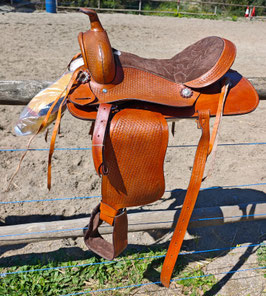 SILLA WESTERN TRENZADA