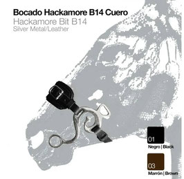 BOCADO HACKAMORE B14 CUERO