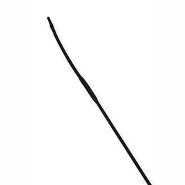 FUSTA DOMA DIAMOND DRESSAGE WHIP 120cm NEGRO