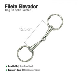 FILETE ELEVADOR INOX 212622 12.5cm