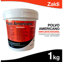 ZALDI POLVO AMERICANO EMPLASTE NATURAL