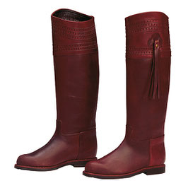 BOTA HIPICA CAÑA PICADA TACON RODADO