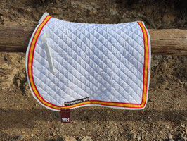 MANTILLA HH ALGODÓN ACOLCHADA CON RIBETE DE BANDERA ESPAÑOLA