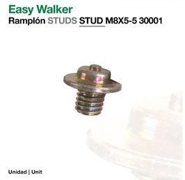 EASY WALKER: RAMPLÓN STUDS M8X5-5 30001(ud)
