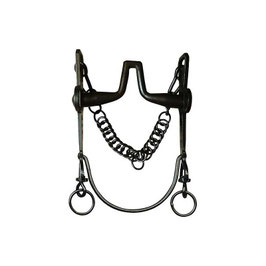 BOCADO CUELLO PICHON BARRA CURVA CADENILLA PAVONADO