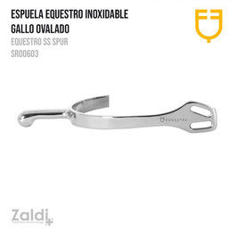ESPUELA EQUESTRO INOX GALLO OVALADO SR00603 35mm