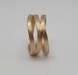 Ring aus 585/-sattgelb Gold W 54