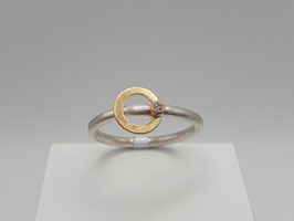 Manu Ring mit Brillant