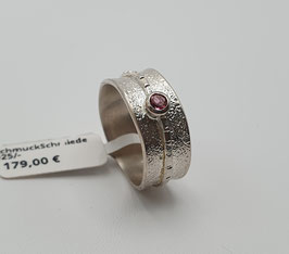 Eva Stone Ring 925/-Silber mit rosa Turmalin