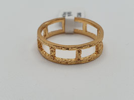 Ring Eva Stone 925/- Silber Vergoldet