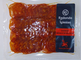 Chorizo Ibérico de Bellota, gesneden. Ca. 75 gram.