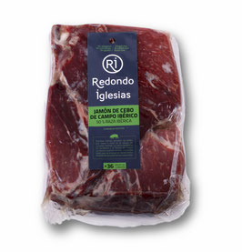 Bloque Jamón Ibérico Cebo de Campo, Pata Negra. 36+ maanden gerijpt. Ca. 4,5 kilo.