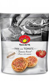 Pan tostada con Tomate. PDS, 150 gram.